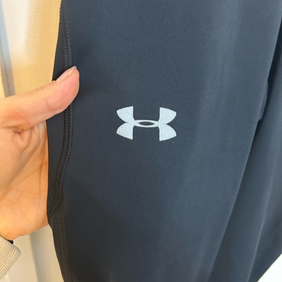 Under Armour Black Cropped Compression Leggings - Picture 5 of 5